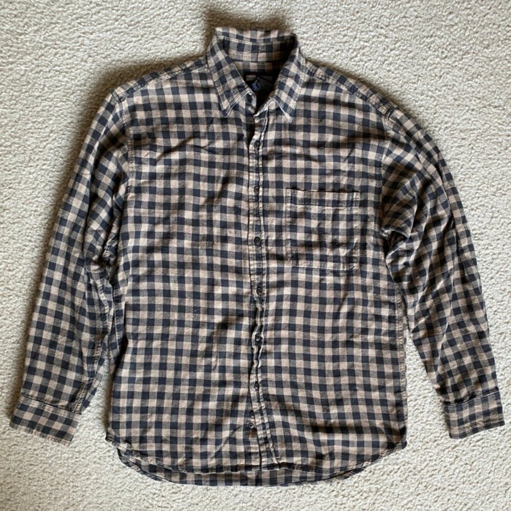 Brown Faded Glory Flannel
